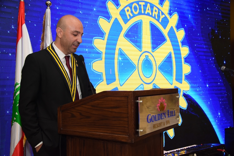 Rotary Rotaract and Interact Handing Over